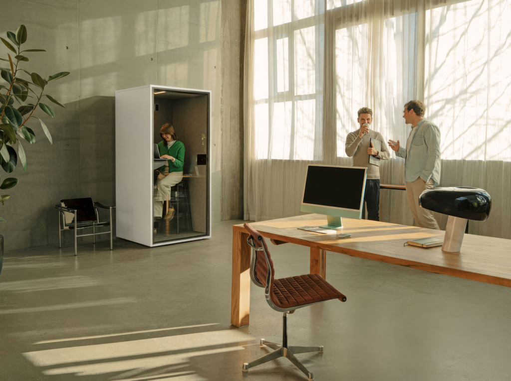 cabine acoustique Berlin acoustics dans un espace tertiaire